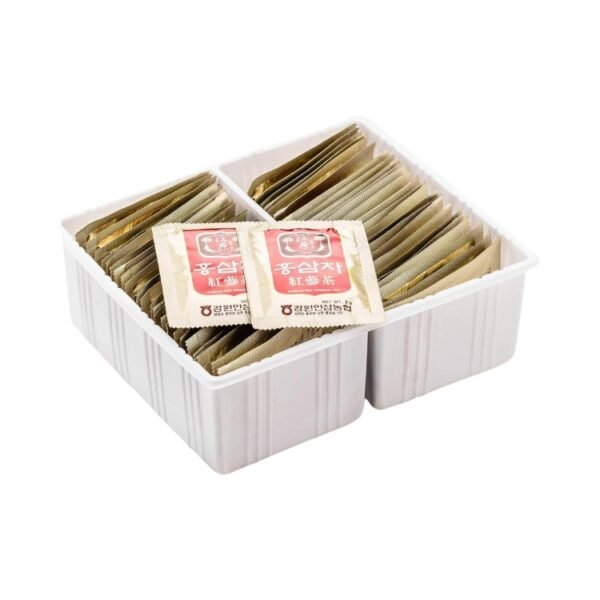 강원인삼 Premium Korean Red Ginseng Tea, Gift Box, 50 x 3g 高级韩国红参茶礼盒装 - Image 3