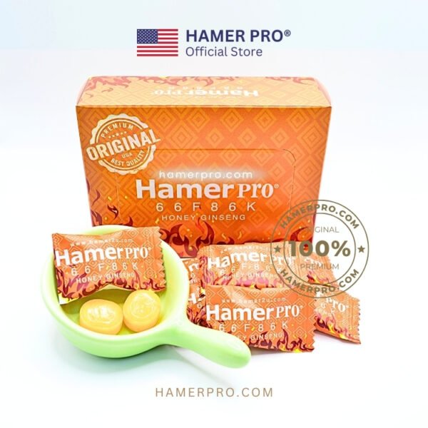 하머캔디 Hamer Pro® 66F86K Ginseng Candy 悍马糖 人参男性活力糖 - Image 4