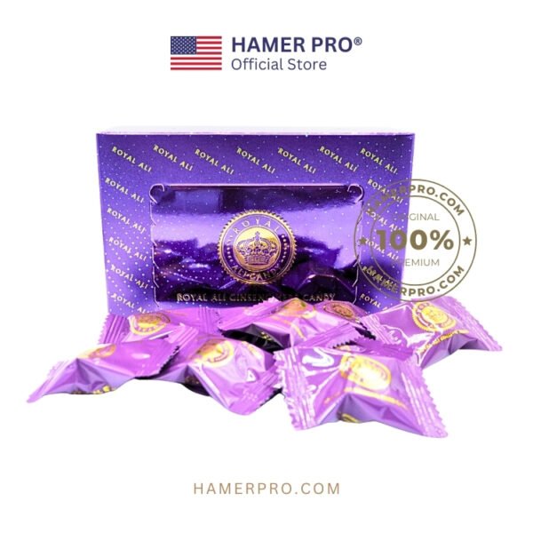 하머캔디 Royal Ali Mens Vitality Herbal Candy 王家紫糖 男性活力糖 - Image 5